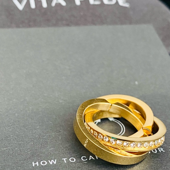 Vita Fede Cassio Pave Ring - Picture 4 of 4